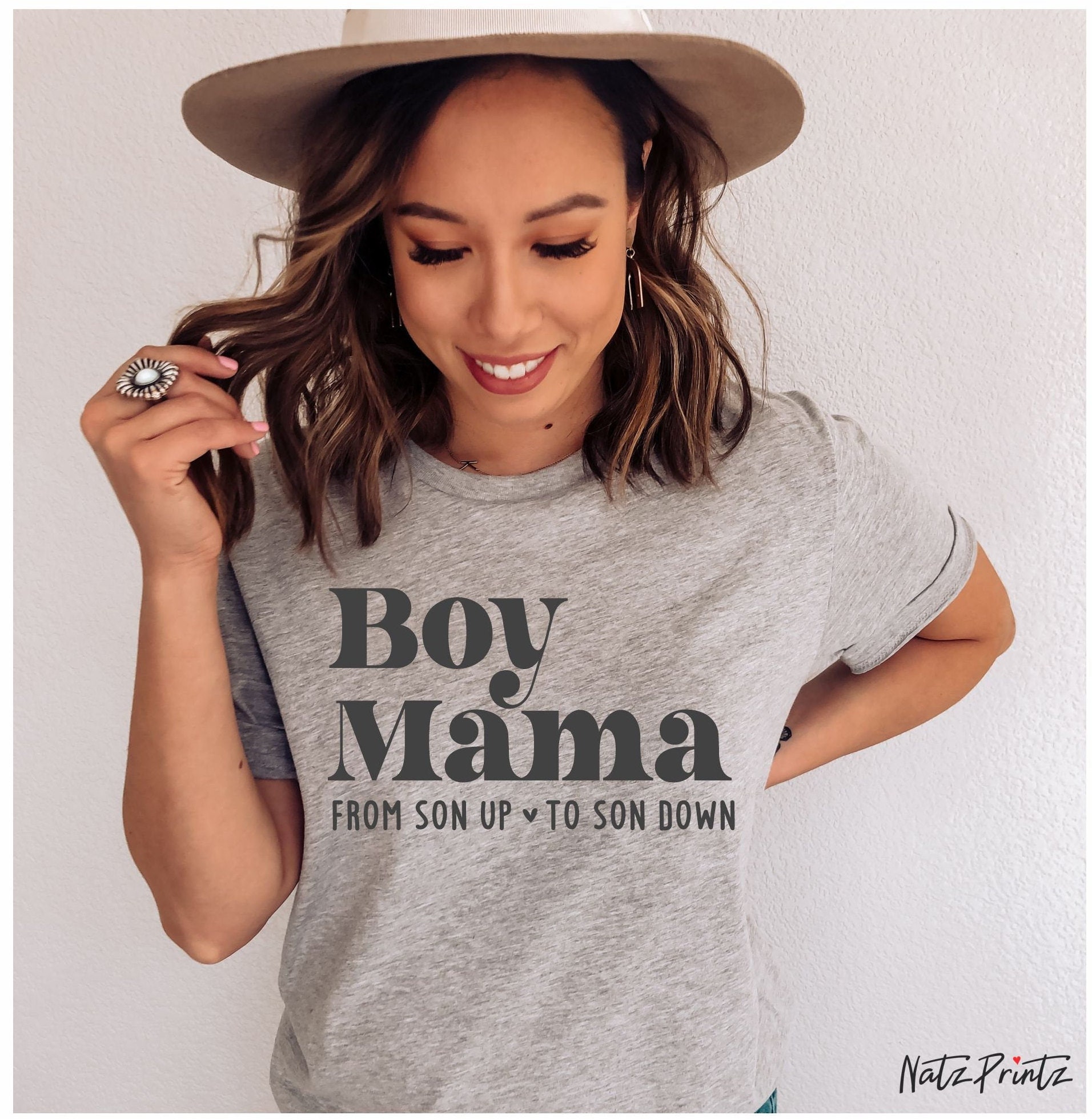 Mom of Boys Work From Son Up Till Down, Mom of Boys Gift, Boy Mom