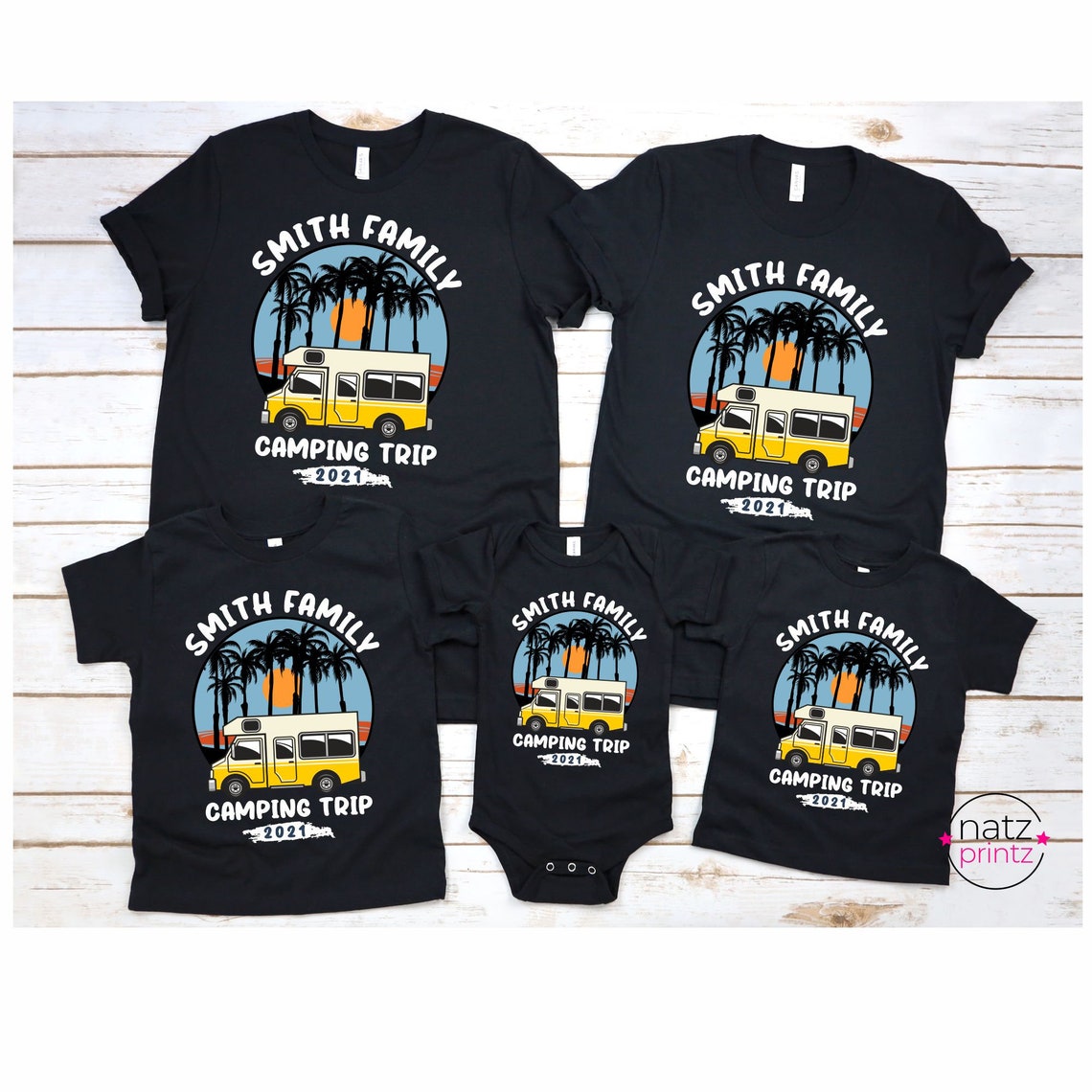 Family Camping T shirt Camping Shirt Camper Shirt Family Etsy Italia