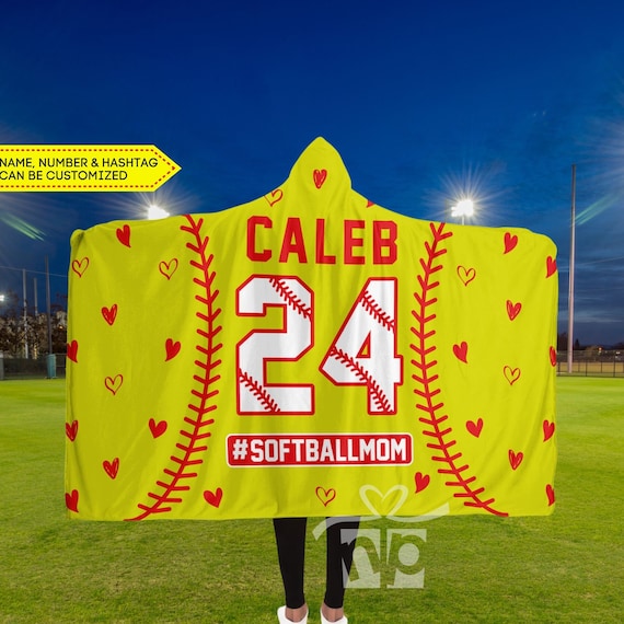 Hooded softball blanket sale