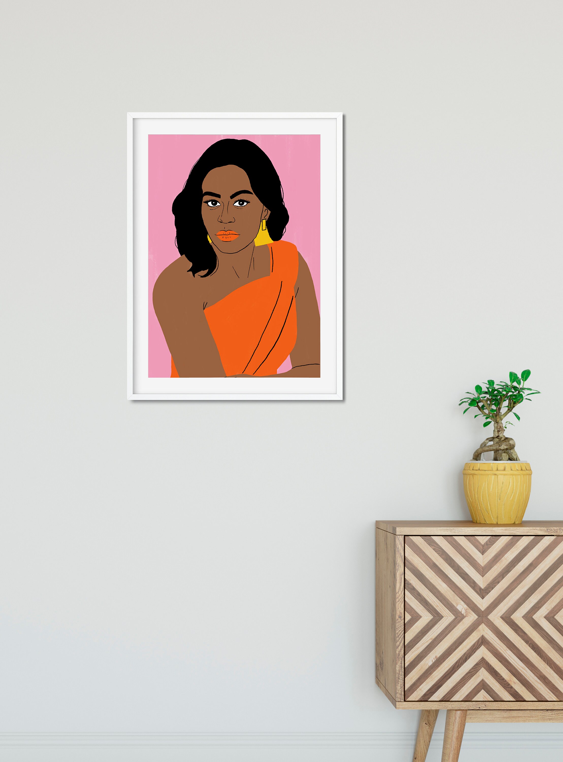 Michelle Obama Digital Download Printable Art Poster Home | Etsy