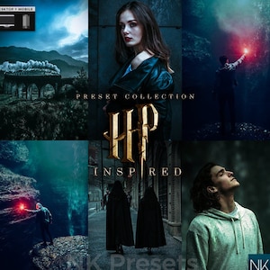 8 Fantasy Desktop + Mobile Lightroom Presets - HP Inspired Collection