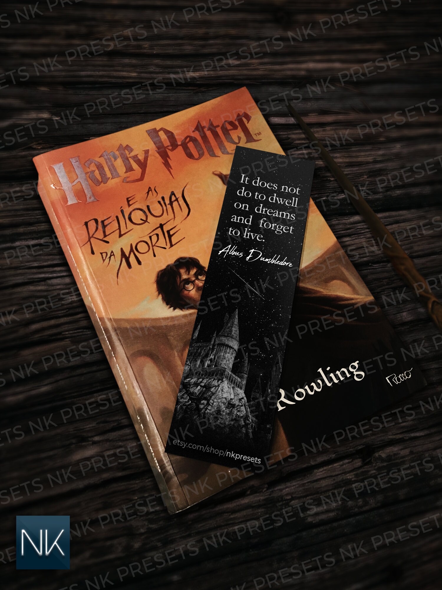 10 Printable Bookmarks HP Collection Etsy