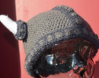 Cappello vichingo - MODELLO all'uncinetto