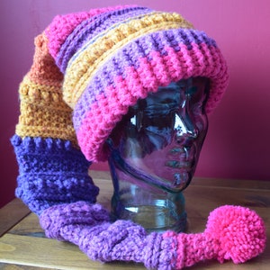 Sunburst Elf Hat - Crochet Pattern