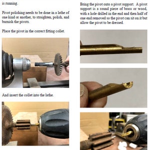 Wooden Clock Movement Restoration eBook, DIY Repair Guide (PDF) image 6