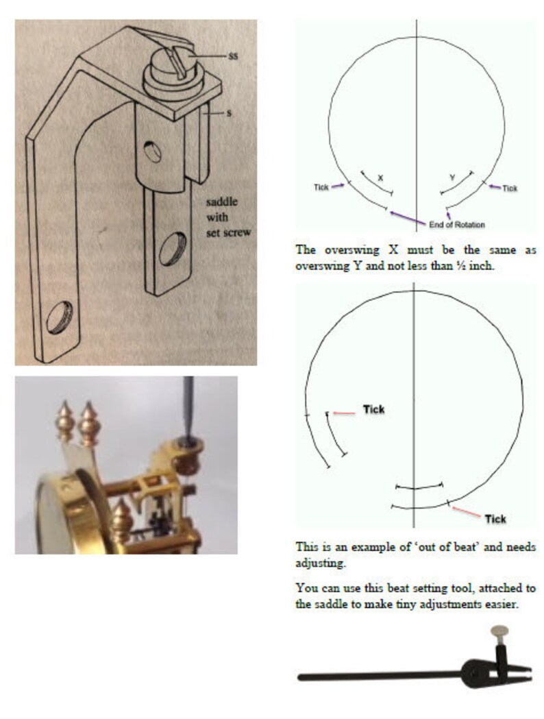 Happy Anniversary Clocks, Owners Repair Manual, Step by Step Etsy