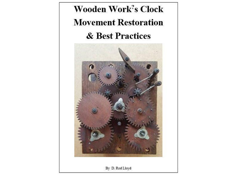 Wooden Clock Movement Restoration eBook, DIY Repair Guide (PDF) image 1