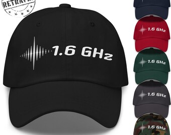 Conspiracy Shirt Geek Gift Extraterrestrial Alien Communication UFO Printed Dad Hat Utah Skinwalker Frequency Hat Universe 1.6 Ghz Nerd Hat