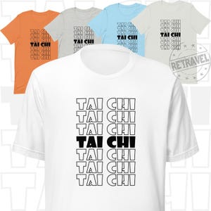 TAI CHI Shirt Martial Arts Shirt Tai Chi Clothing Yin Yang Shirt Tai Chi Gift Tai Chi Clothes