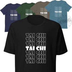 TAI CHI Shirt Martial Arts Shirt Tai Chi Clothing Yin Yang Shirt Tai Chi Gift Tai Chi Clothes