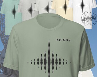 Conspiracy Shirt Geek Gift Extraterrestrial Alien Communication UFO Shirt Utah Skinwalker Frequency Shirt Universe 1.6 Ghz Nerd Shirt