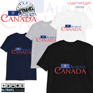 ALBERTA Canada Shirt, Edmonton Calgary Expat Shirt, Expat Gifts, Alberta Shirt, Canada Souvenir, Alberta Gift, Canadian Gift, Canadian Shirt