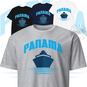 PANAMA Shirt Canal de Panama Adventure Shirt, Panamanian Shirt Panama Canal Travel Shirt Panama Gift, Panama T-Shirt, Panama City TShirt