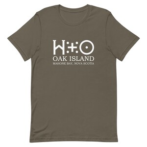 OAK ISLAND TREASURE Shirt Oak Island Shirt Oak Island Gift Nova Scotia Shirt Treasure Hunter Shirt Metal Detecting Gift Detectorist Gift