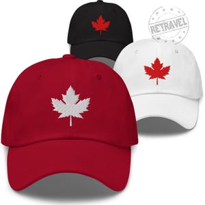 KANADISCHES AHORN BLATT Dad Hut Kanada Geschenk Kanadisches Expat Geschenk Ahornblatt Geschenk Kanadischer Hut Kanada Hut