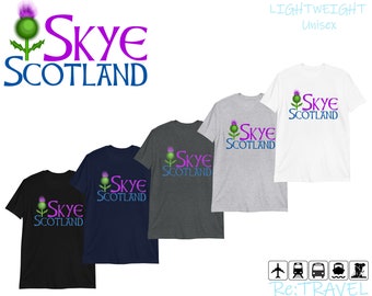 ISLE OF SKYE Scotland Shirt, Isle Of Skye Shirt, Flower Of Scotland, Scottish Heritage, Skye Shirt, Genealogy Gift, Scottish Gift, Scotland