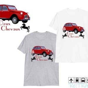 2CV Citroen Shirt, 2CV T Shirt, 2CV Shirt, 2CV Car TShirt, Citroen 2CV Car Shirt, French Car Lover Gift, Classic Car Enthusiast Gifts