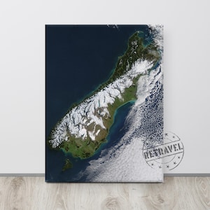 ÎLE DU SUD, Nouvelle-Zélande, toile photographique, décoration d&#39;intérieur, impression d&#39;art