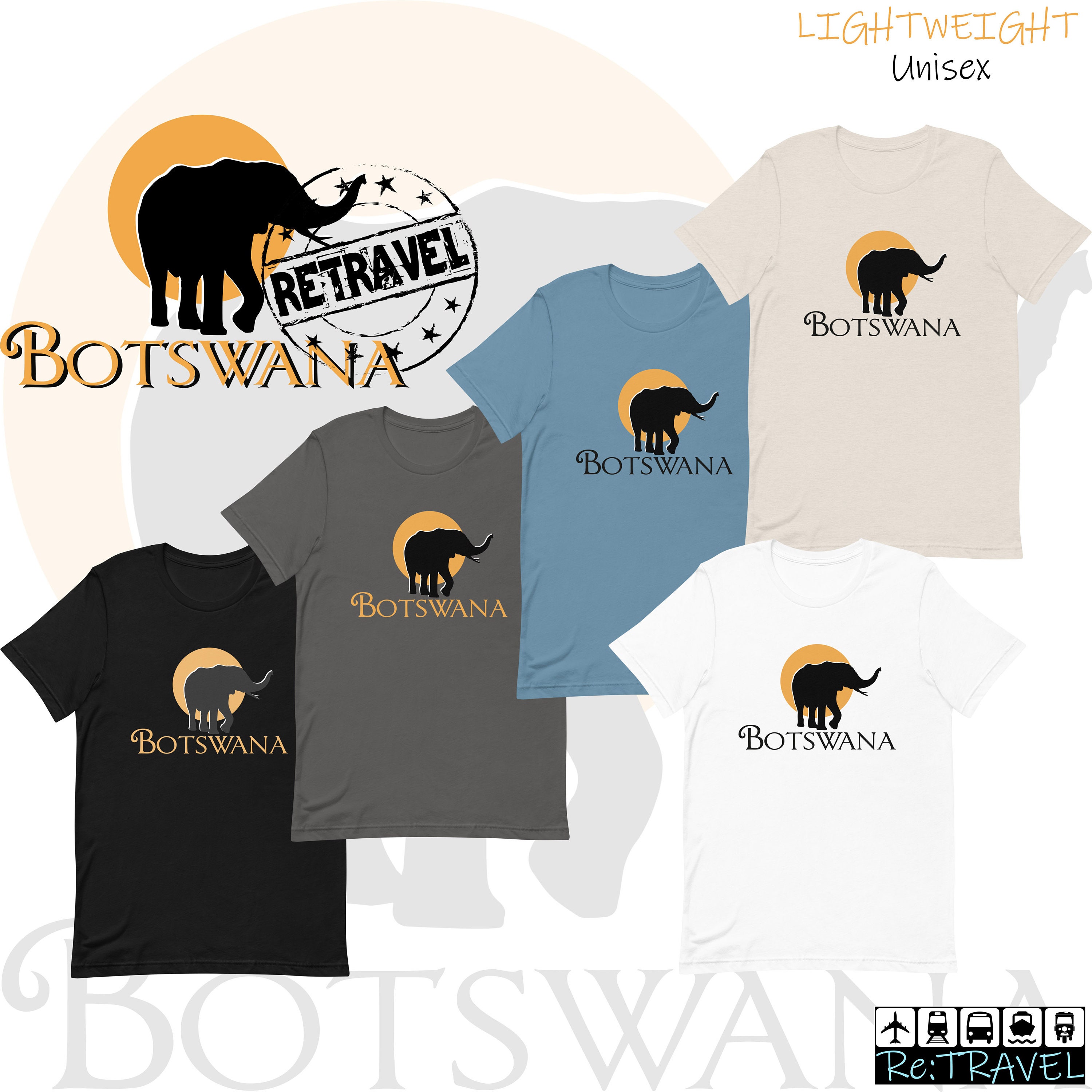 Botswana Shirt Elephant Safari Gift T Shirt Botswana Shirt Elephant Safari Gift T Shirt