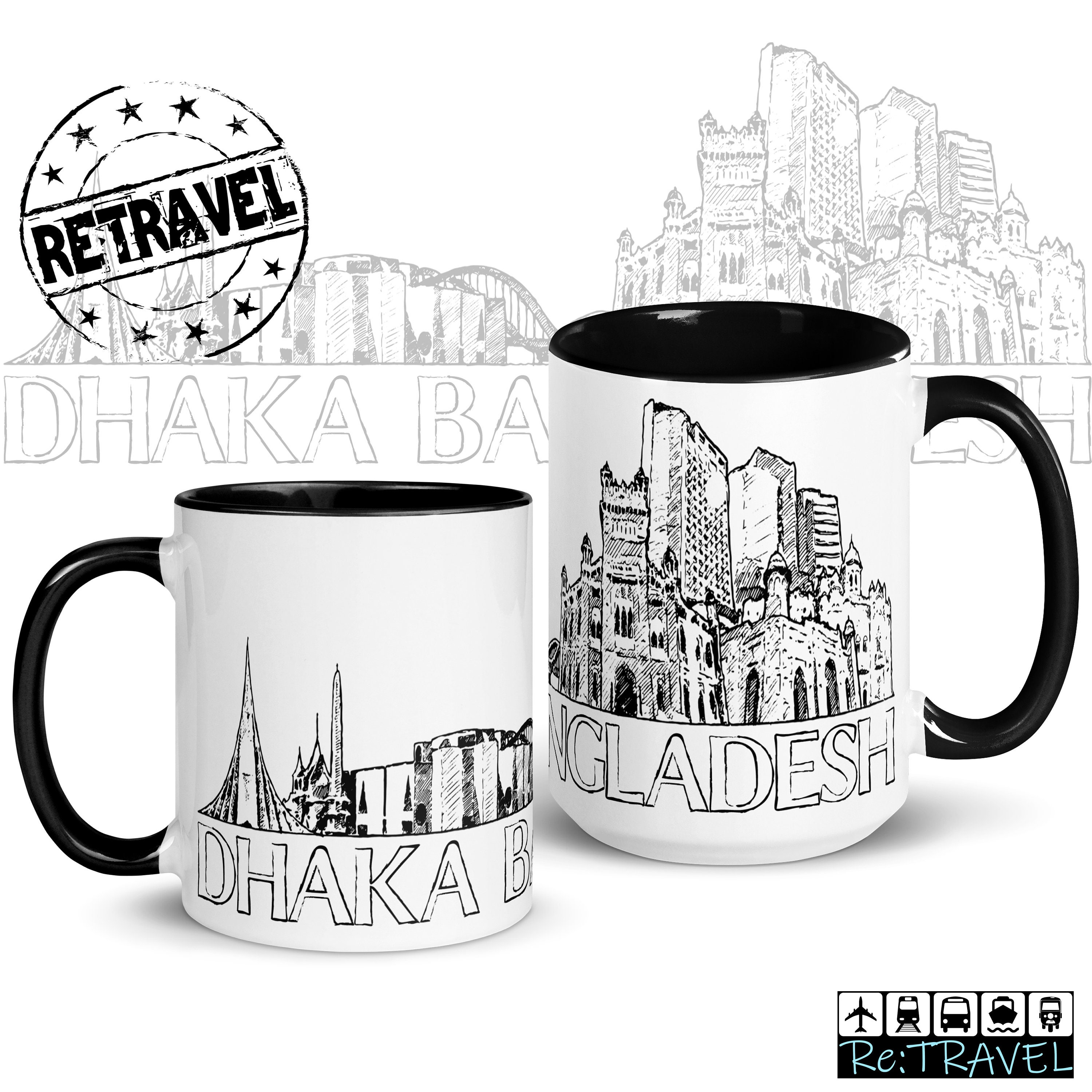 DHAKA Bangladesh Skyline Coffee Mug Bangladesh Souvenir Coffee Lover Expat  Gift Travel Mug, Bangladesh Travel Souvenir Mug, Dhaka Gift Mug - Etsy