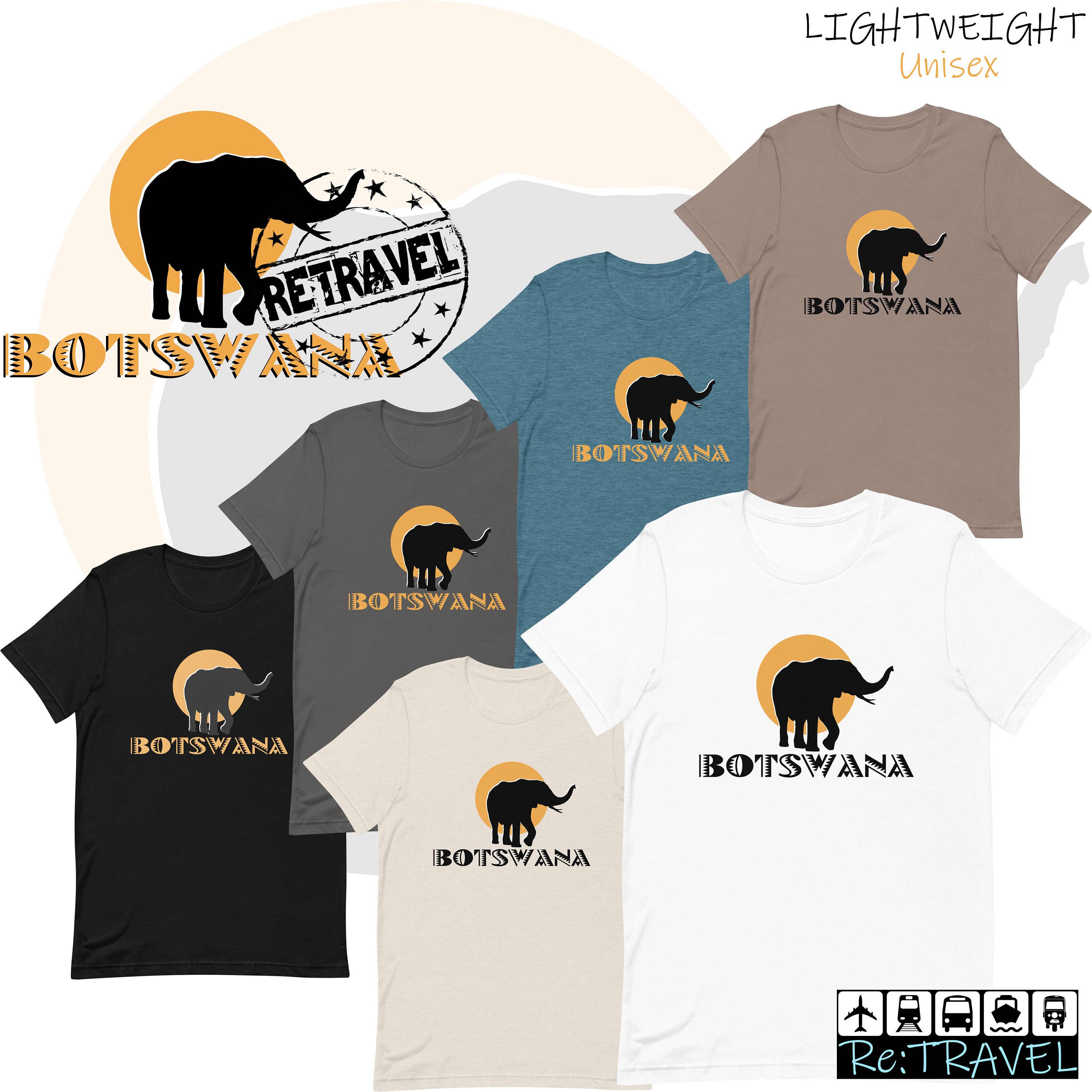 Botswana Shirt Elephant Safari Gift T Shirt Botswana Shirt Elephant Safari Gift T Shirt