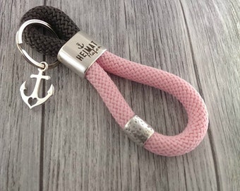 Keychain XXL made of sail rope