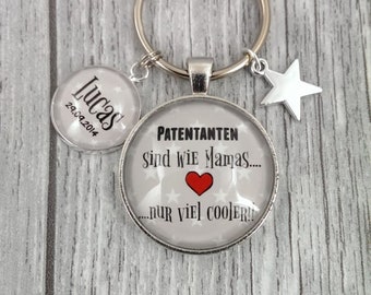 1 key ring 'Godmother'