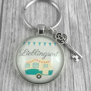 1 key ring &#39;Favorite Place&#39; motorhome