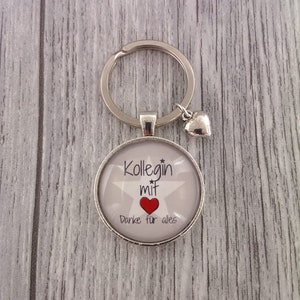1 Key Ring 'best Colleague Thank You' - Etsy
