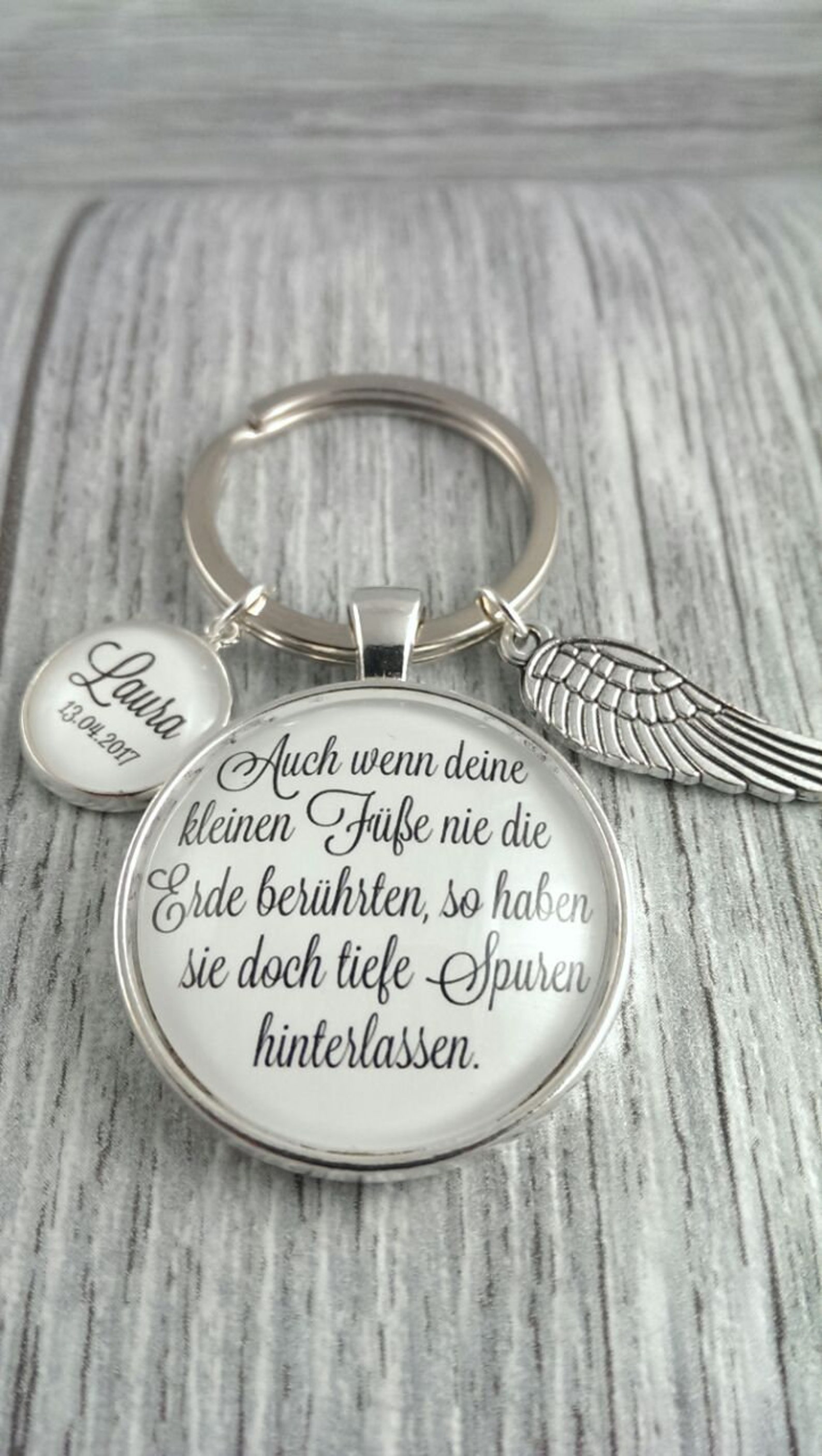 Schlüsselanhänger Schlüsselband Mit Wunschname Bestickt & Schöne Motive 30 Mm