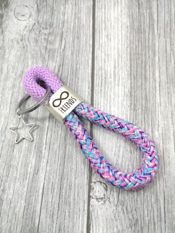 Keychain XXL Made of Sailing Rope 'friends' -  Canada