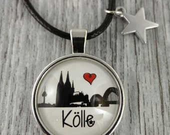 Kette mit Anhänger ' Kölle '