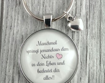 1 Schlüsselanhänger 'Liebe'