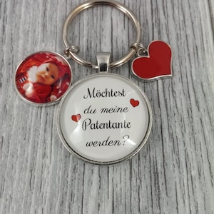 1 Porte-clés &#39; Marraine &#39;