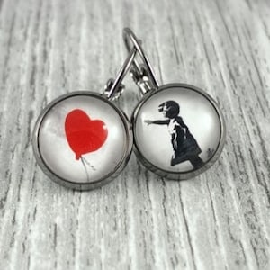 Earrings Hope Banksy 12 mm
