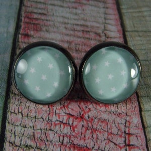 Studs Stars 12 mm Pastel