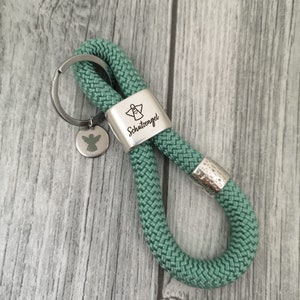 Keychain XXL made of sailing rope 'Guardian Angel'