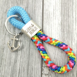 XXL keychain made of sailing rope &#39;Lucky Charm&#39;