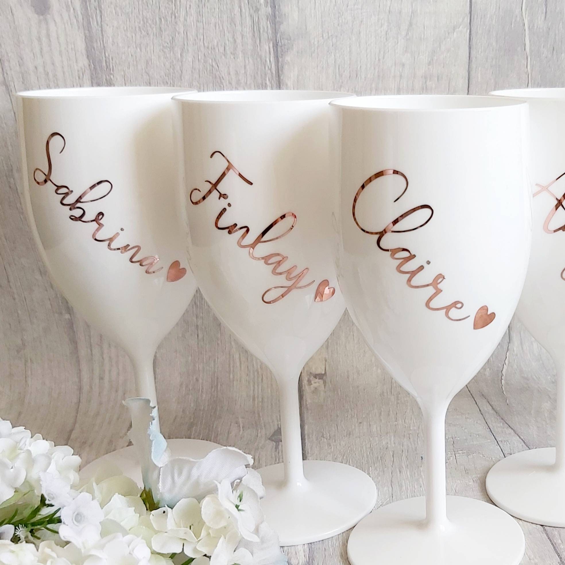 White plastic reusable wine glasses. reusable wine glasses. Etsy