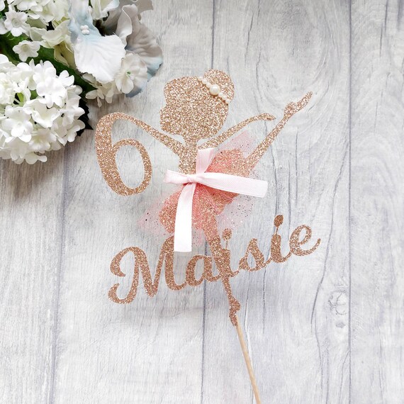 Ballerina cake topper, ballerina cake decoration, cake topper, girl cake topper, dancer cake topper