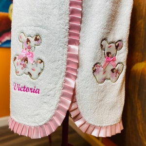 Personalized baby towels