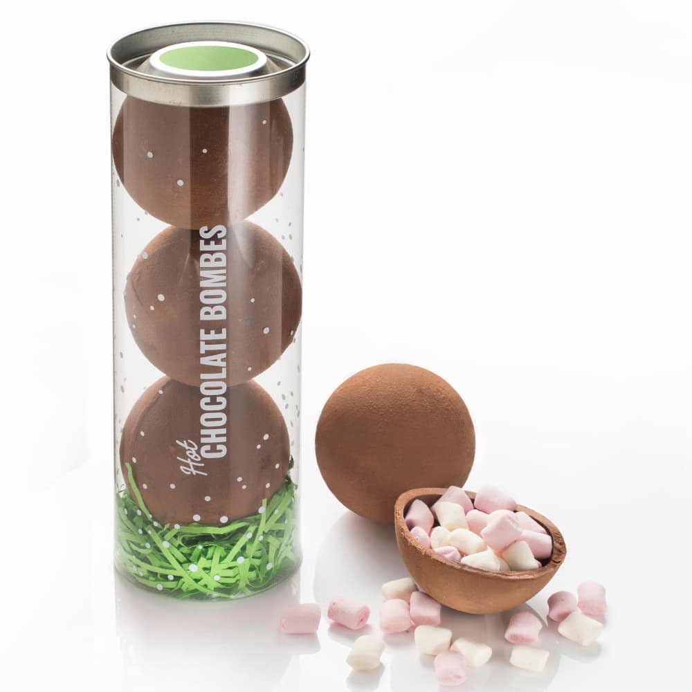 Vegan-friendly Hot Chocolate Bombes