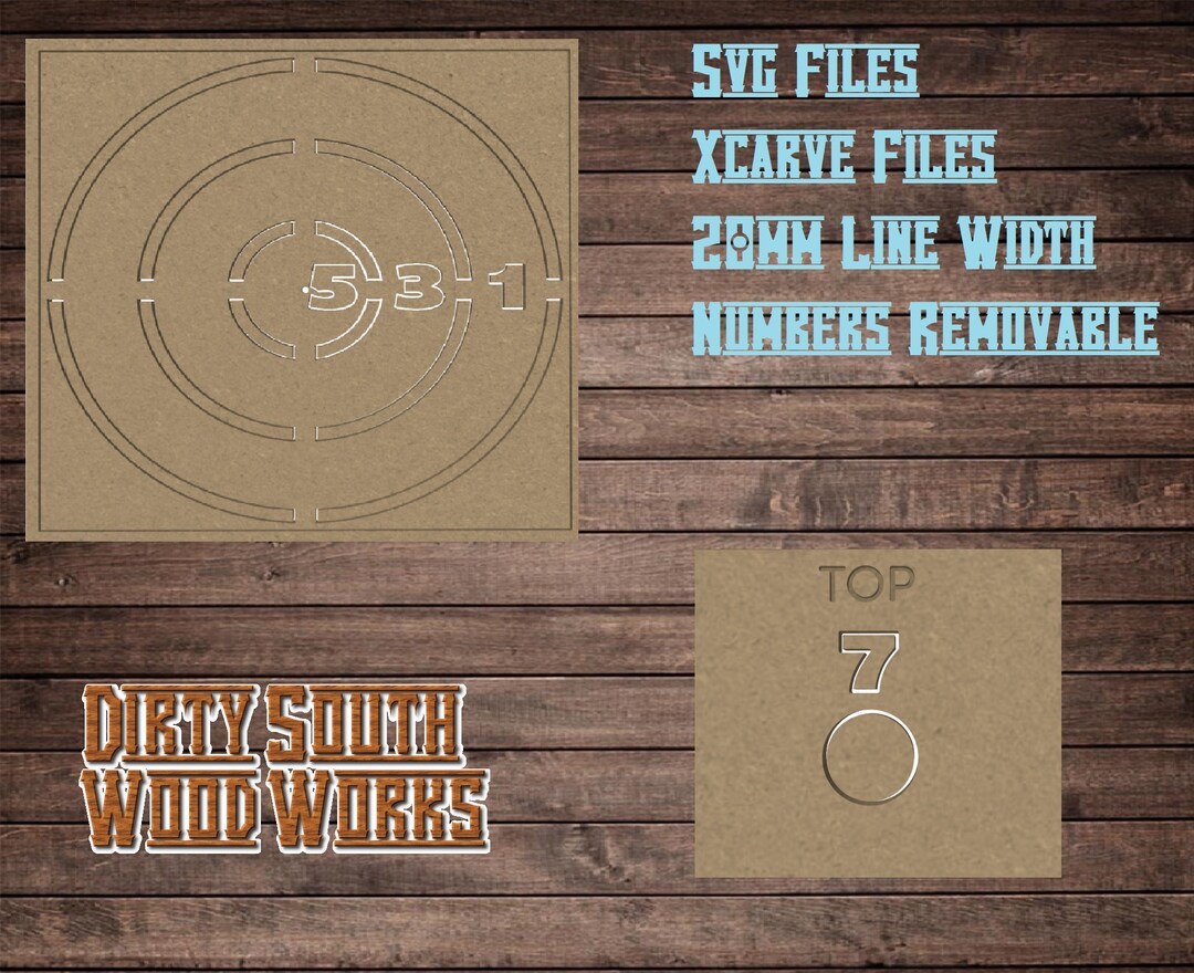 Axe Throwing Target Stencil SVG for CNC Carving spray Etsy