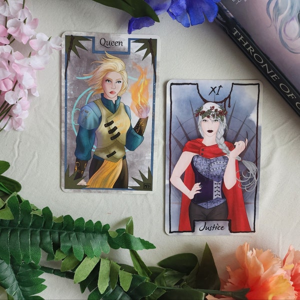 Throne of Glass Tarot Card Set