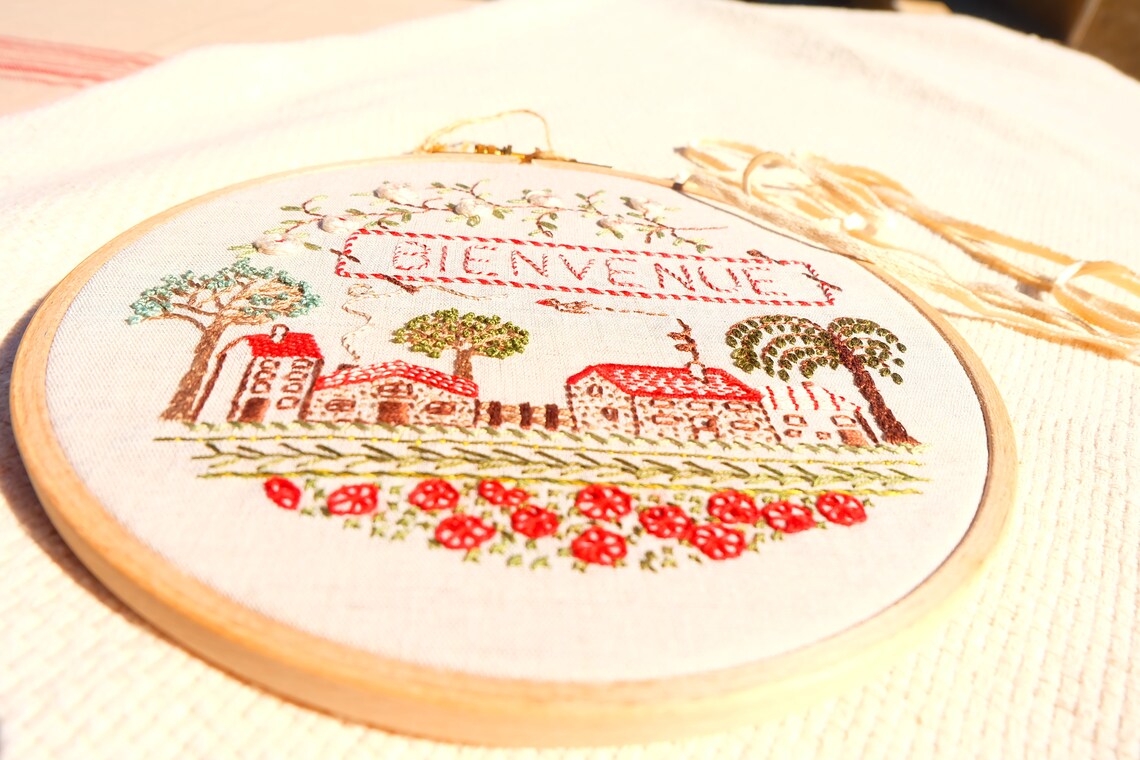 Embroidery Hoop/home Decor Etsy