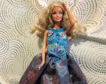 Barbie Organza and silk dress