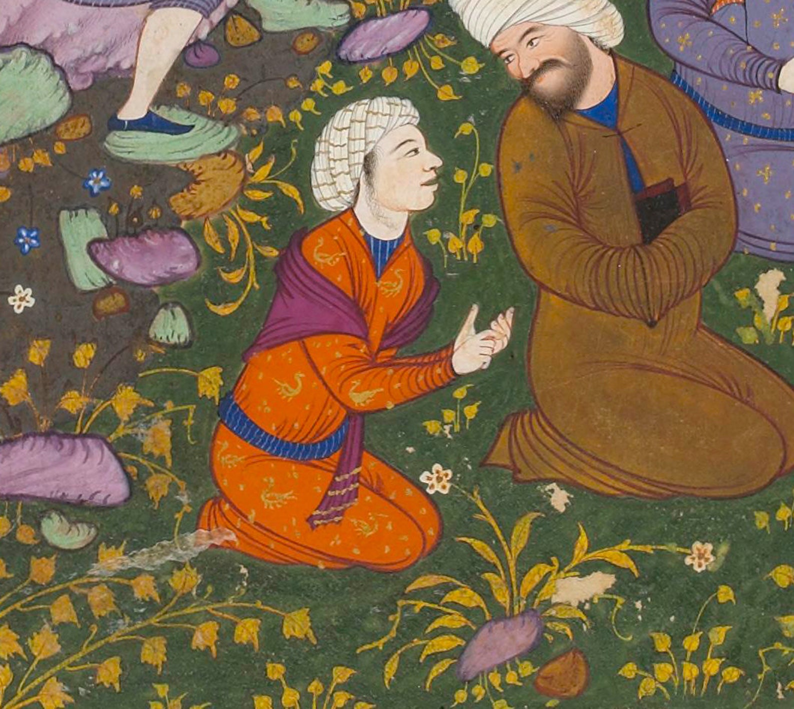 PERSIAN MINIATURE Muraqqa Print Iran Islam Nizami Ganjavi Treasure of