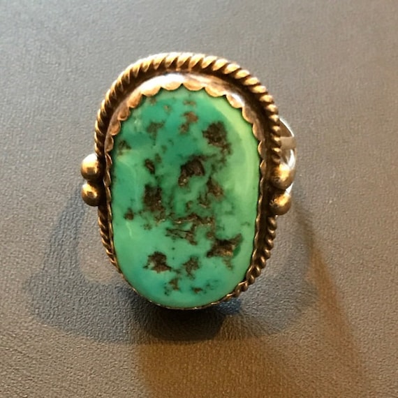 Old Pawn Turquoise Ring
