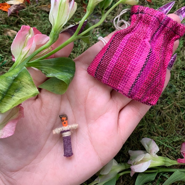 Guatemalan Worry Doll Pouch