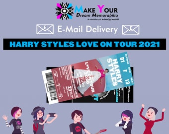 Harry Styles Ticket Etsy